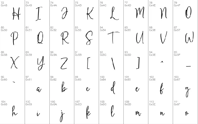 BettanyAnastasya font