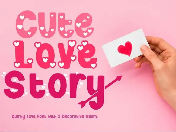 Cute Love Story font