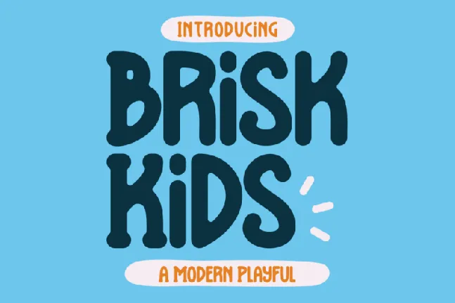 Brisk Kids font