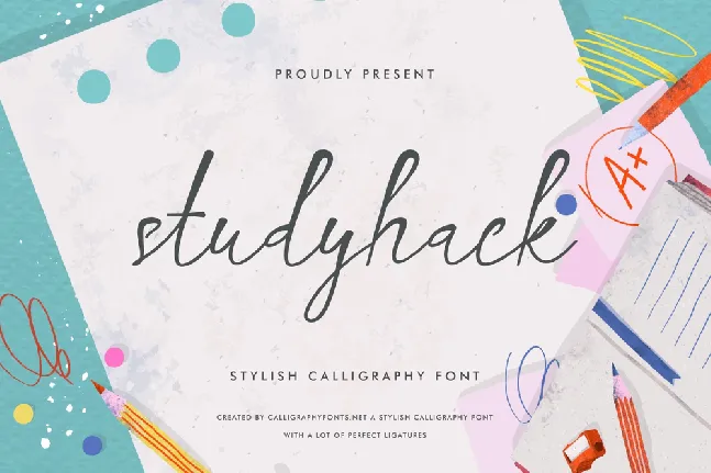 Studyhack font