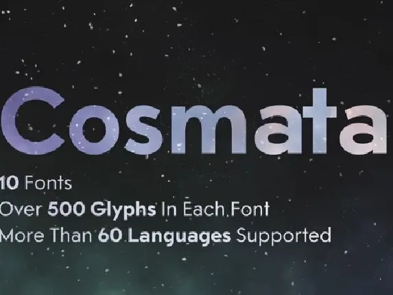 Cosmata font