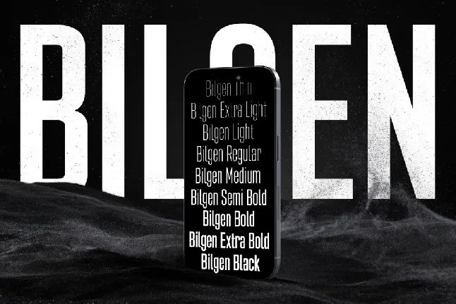 Bilgen Demo font