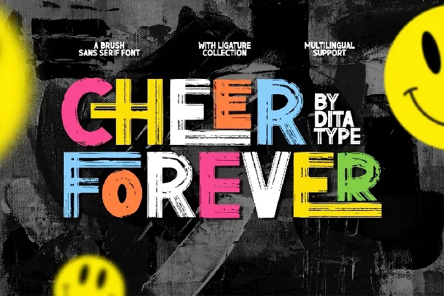 Cheer Forever font