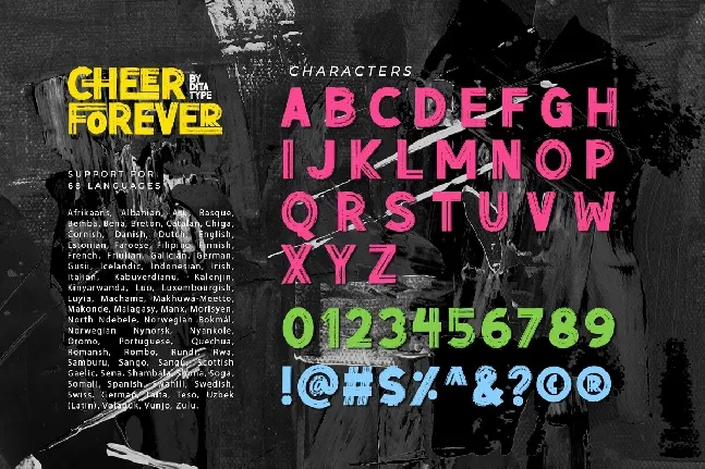 Cheer Forever font