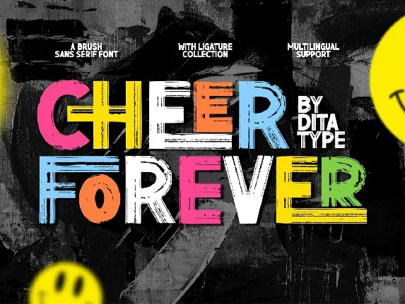 Cheer Forever font