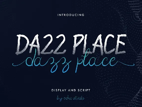 Dazz Place Demo font