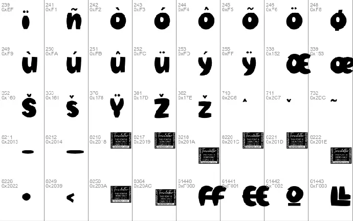 Cogeen font