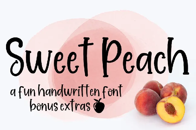 Sweet Peach font