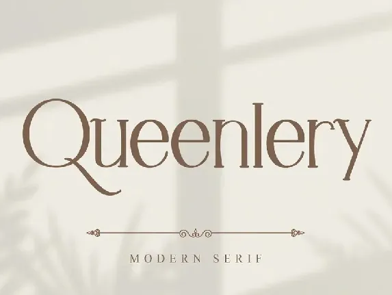 Queenlery font