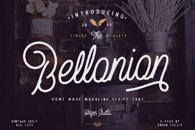 Bellonion Duo font