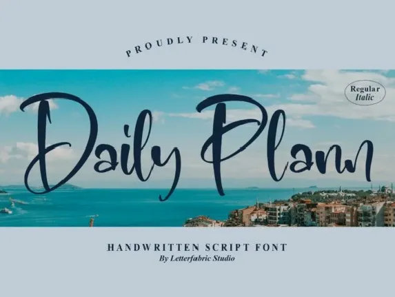 Daily Plann font