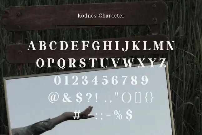 Kodney font