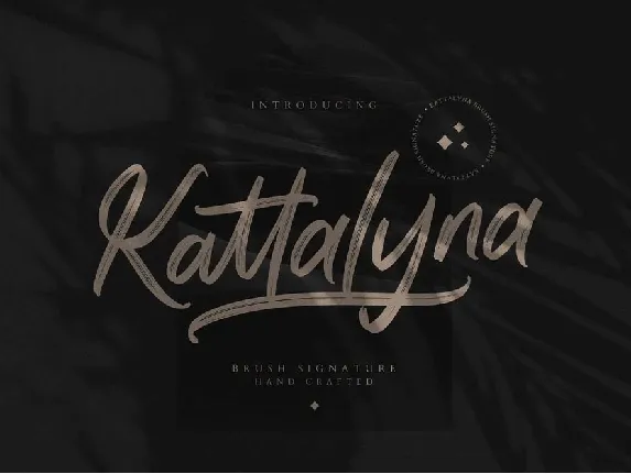 Kattalyna font