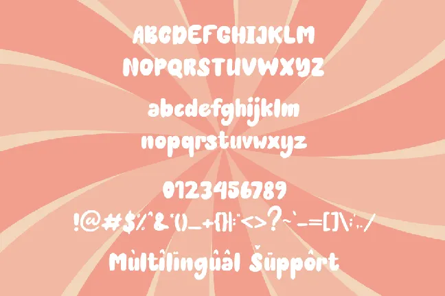 Bright Sunday font