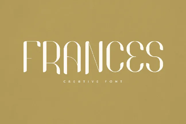 Frances font