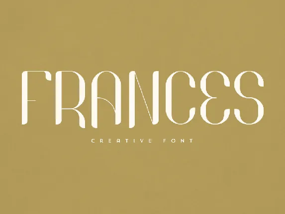 Frances font