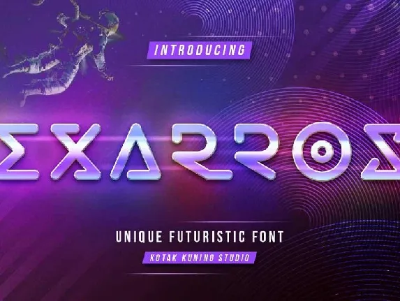 Exarros Family font