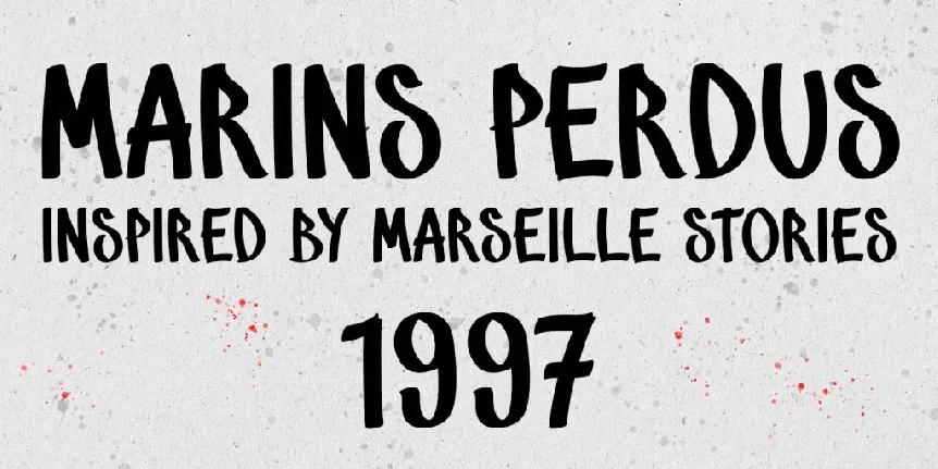 Marins Perdus font