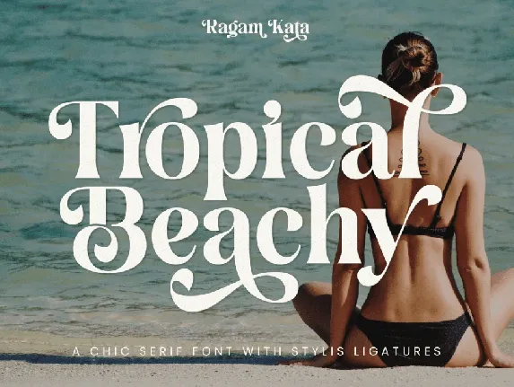 Tropical Beachy DEMO font