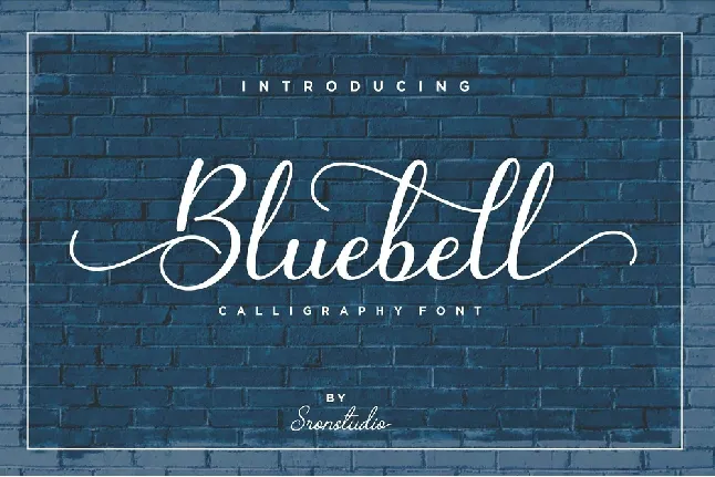 Bluebell font