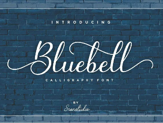 Bluebell font