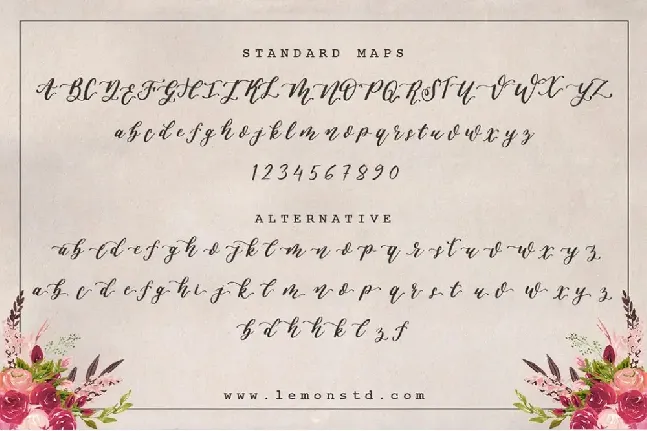 Mangshana font