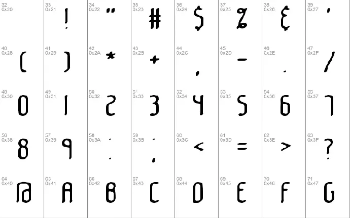 Janken BRK font