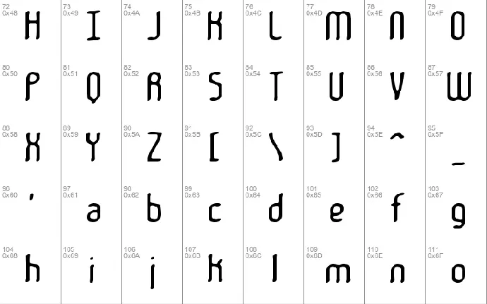 Janken BRK font