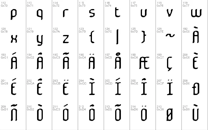 Janken BRK font