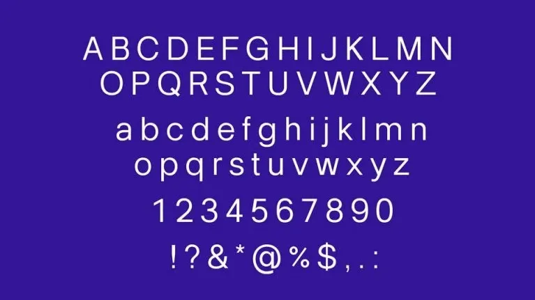 Vinron Family font