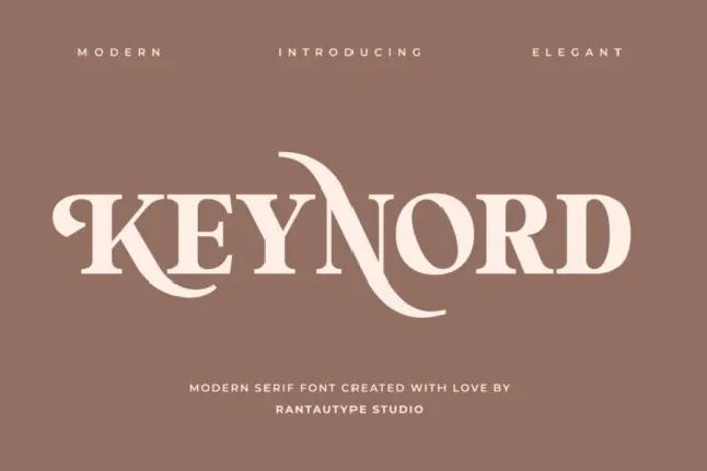 Keynord font