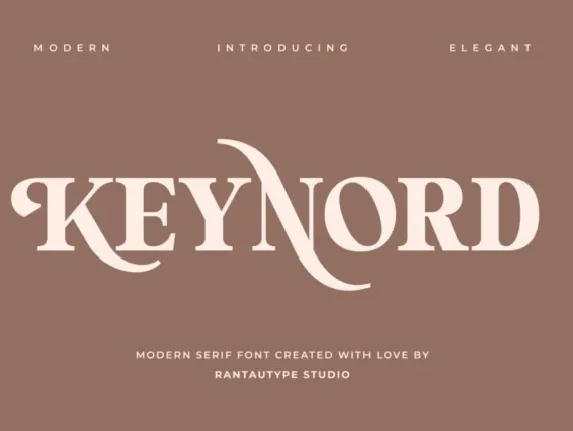 Keynord font