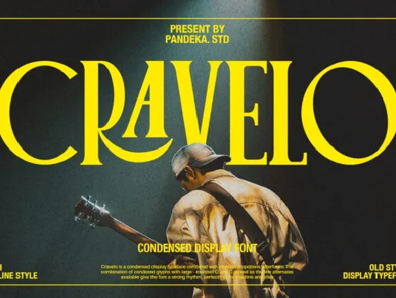 Cravelo Typeface font