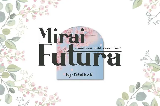 Mirai Futura font