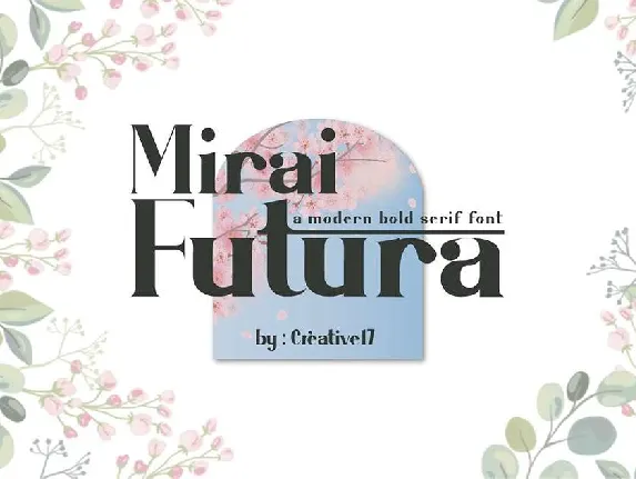 Mirai Futura font