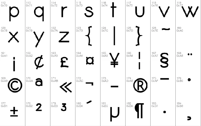 Coamei font