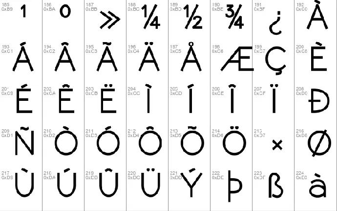 Coamei font