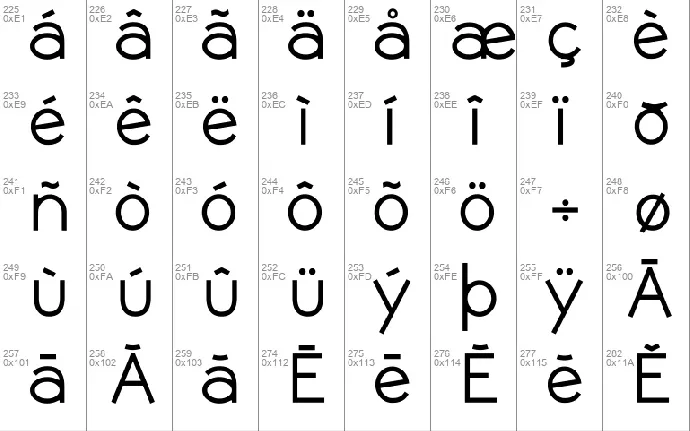 Coamei font