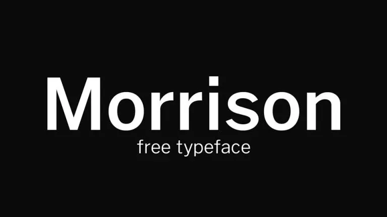 Morrison Family font