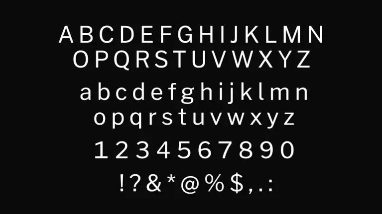 Morrison Family font