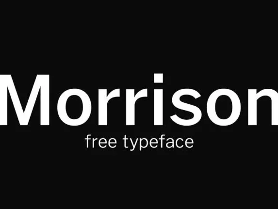 Morrison Family font