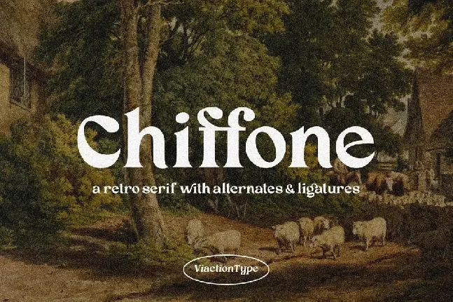 Chiffone font