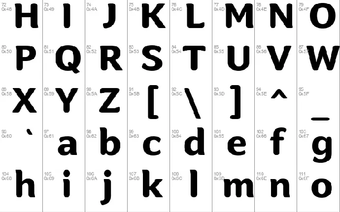 Bentillo font