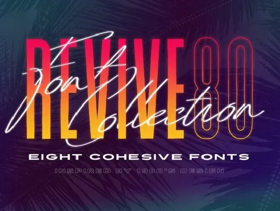 Revive 80 font