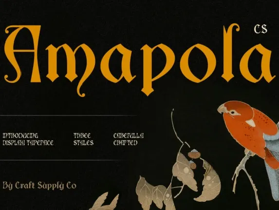 CS Amapola font