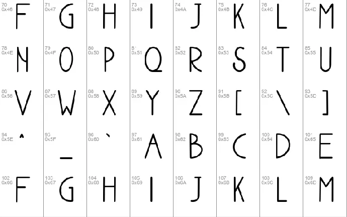 Zamoretta font