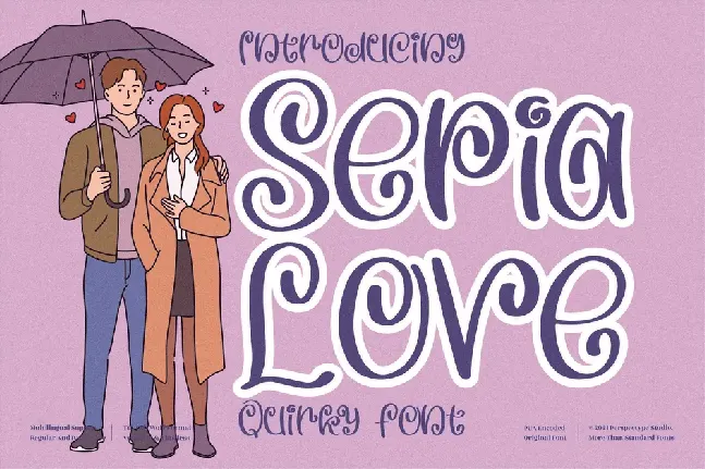 Sepia Love font