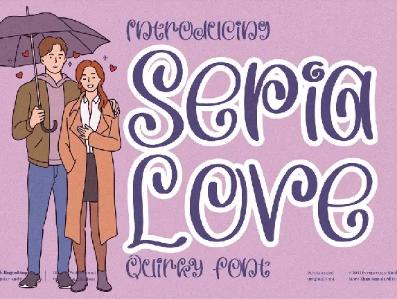 Sepia Love font