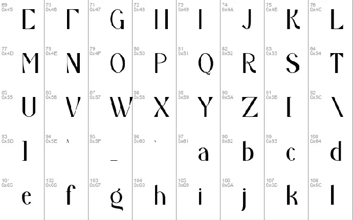 Arcadian font