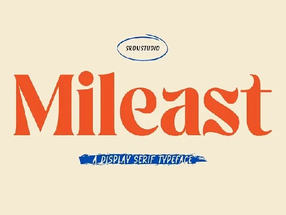 Mileast font